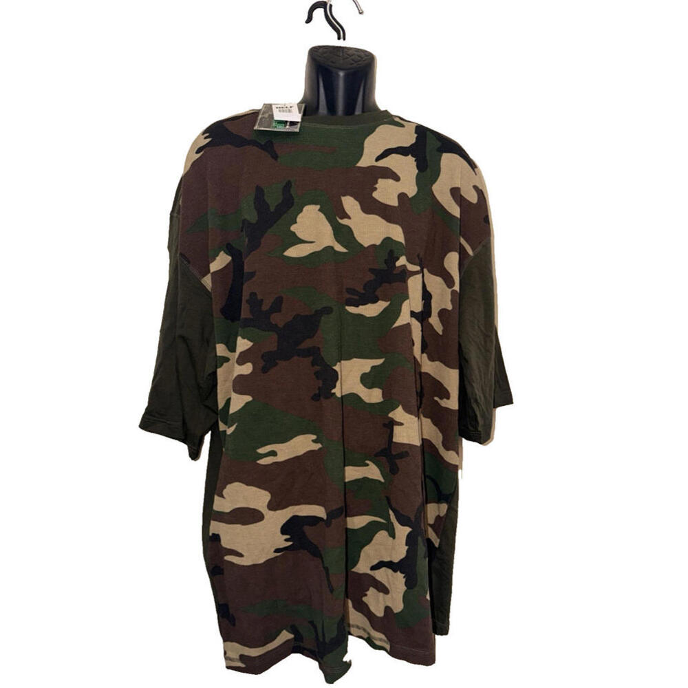 Delf K&S Sports Wear Shirt T-Shirt Men's Size 4XL Camouflage NWT
